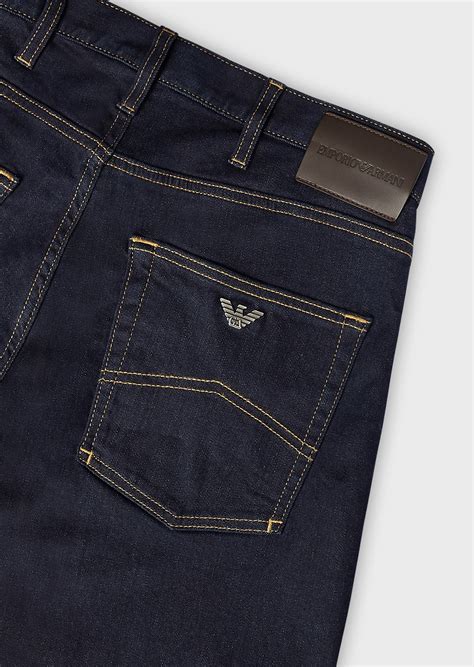 emporio armani regular fit jeans.